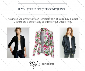 Style Tip- Jeans + Jacket
