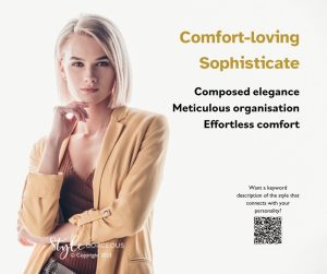 The Style Synergy Type 'Comfort-loving Sophisticate'