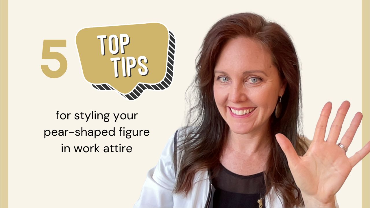 Five tips to style your pear- (triangle-) shaped body in work clothes